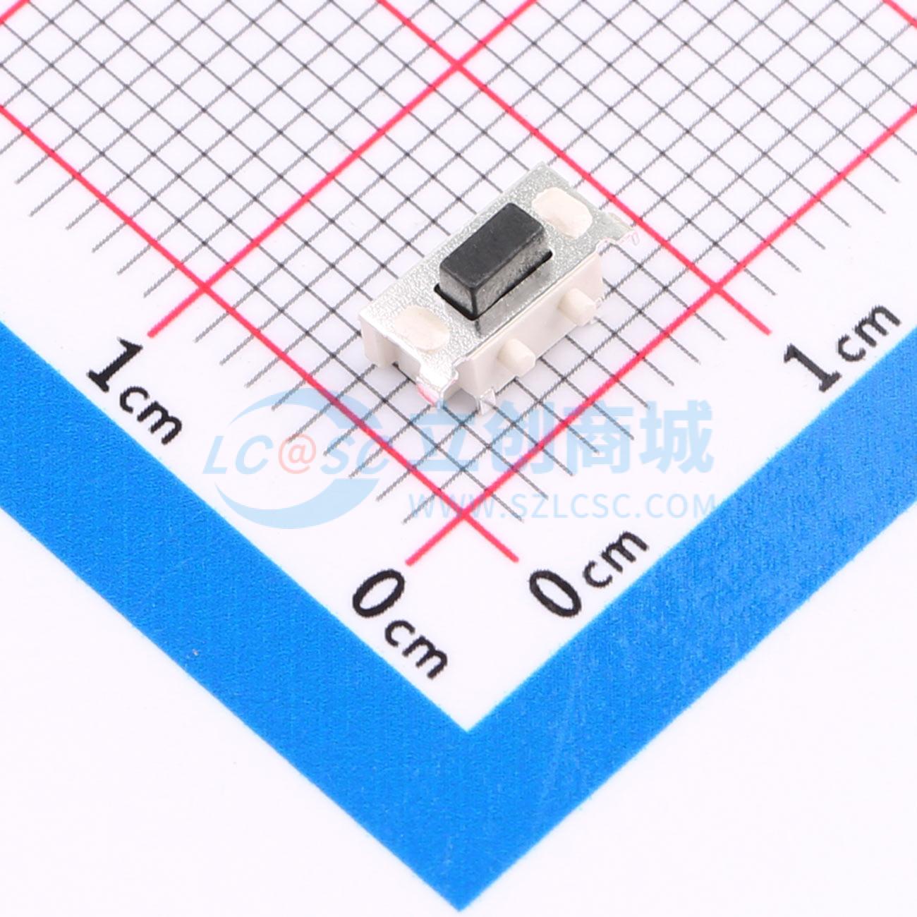 Push Button Tactile - 158 stuks TS-1101VS-C-A-A SMD 7x2,5 mm
