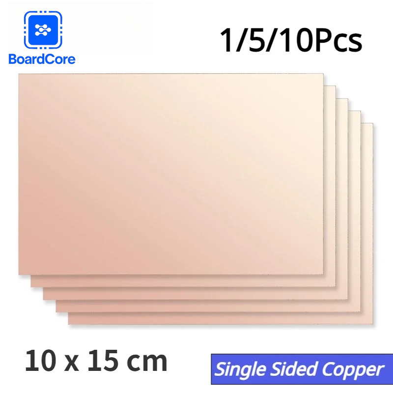Pcb Etching Kit - 1/5/10 Stuks FR4 10x15cm PCB Enkelzijdig