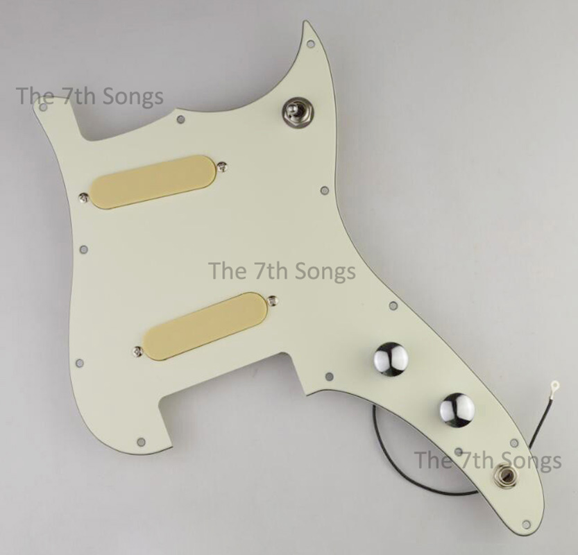 Diy Electric Guitar Electronics - Alnico 3/Alnico 5 Duo-Sonic Voorbedraad 50's