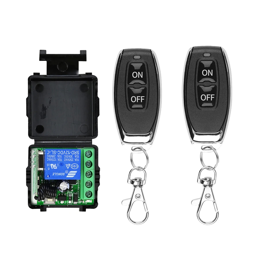 Rf 433Mhz Module - RF 433Mhz Universele Poort Afstandsbediening Schakelaar