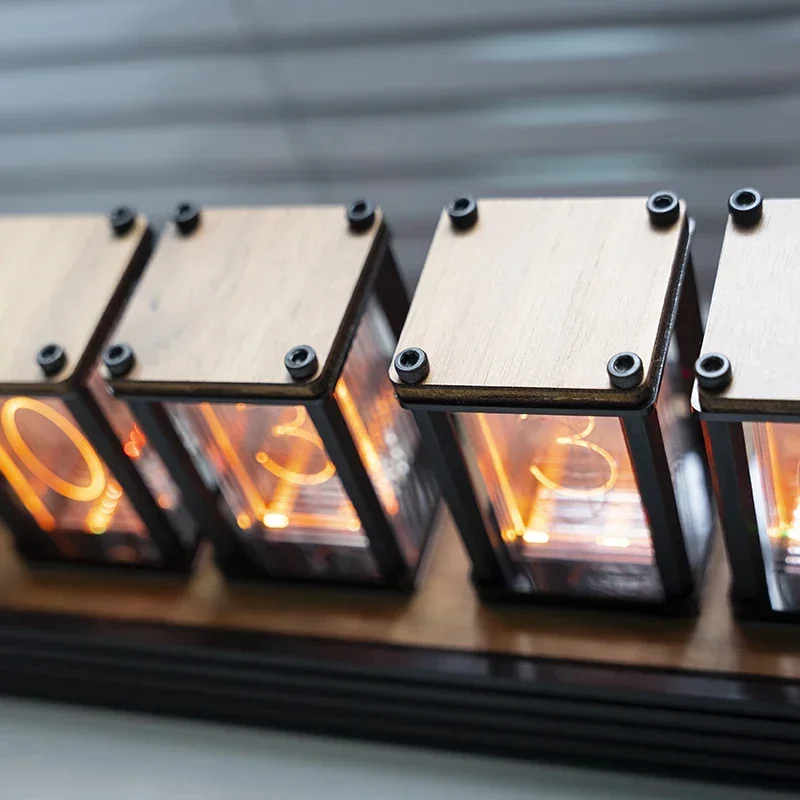 Diy Electronics Table - Nieuwe luxe Nixie Glow Tube Clock