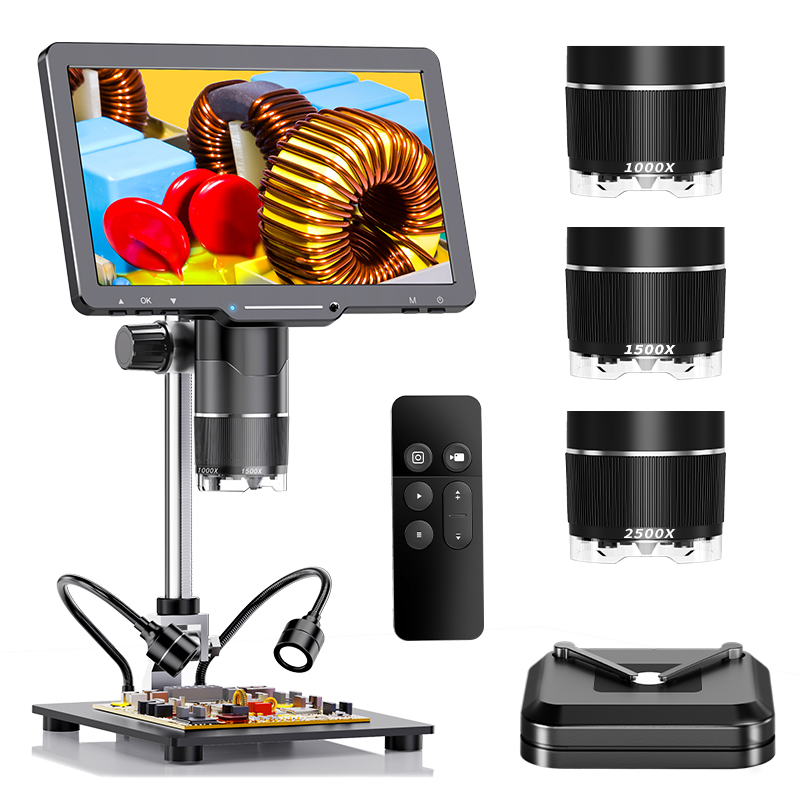 Diy Microscope For Electronics Repair - 2500X HDMI Digitale Microscoop 3 Lens