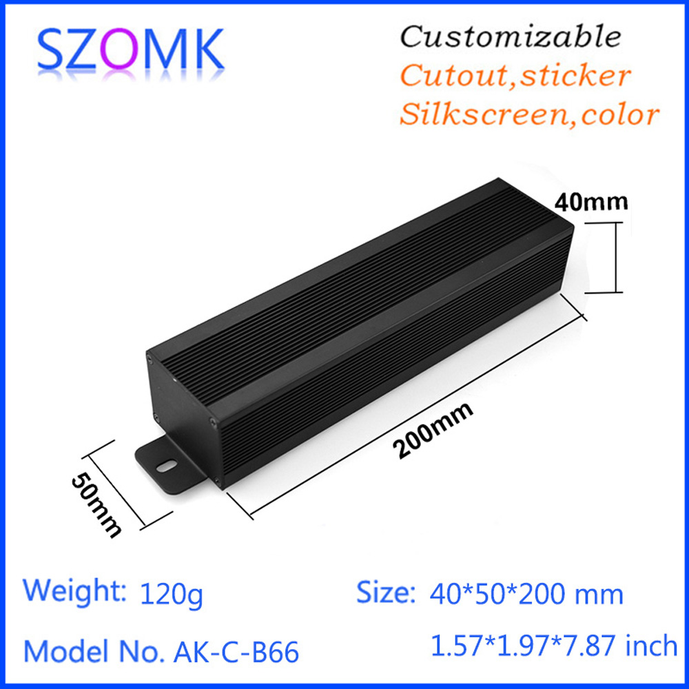 Diy Enclosure For Electronics - 1 Stuk 40*50*200mm Aluminium Box Behuizing