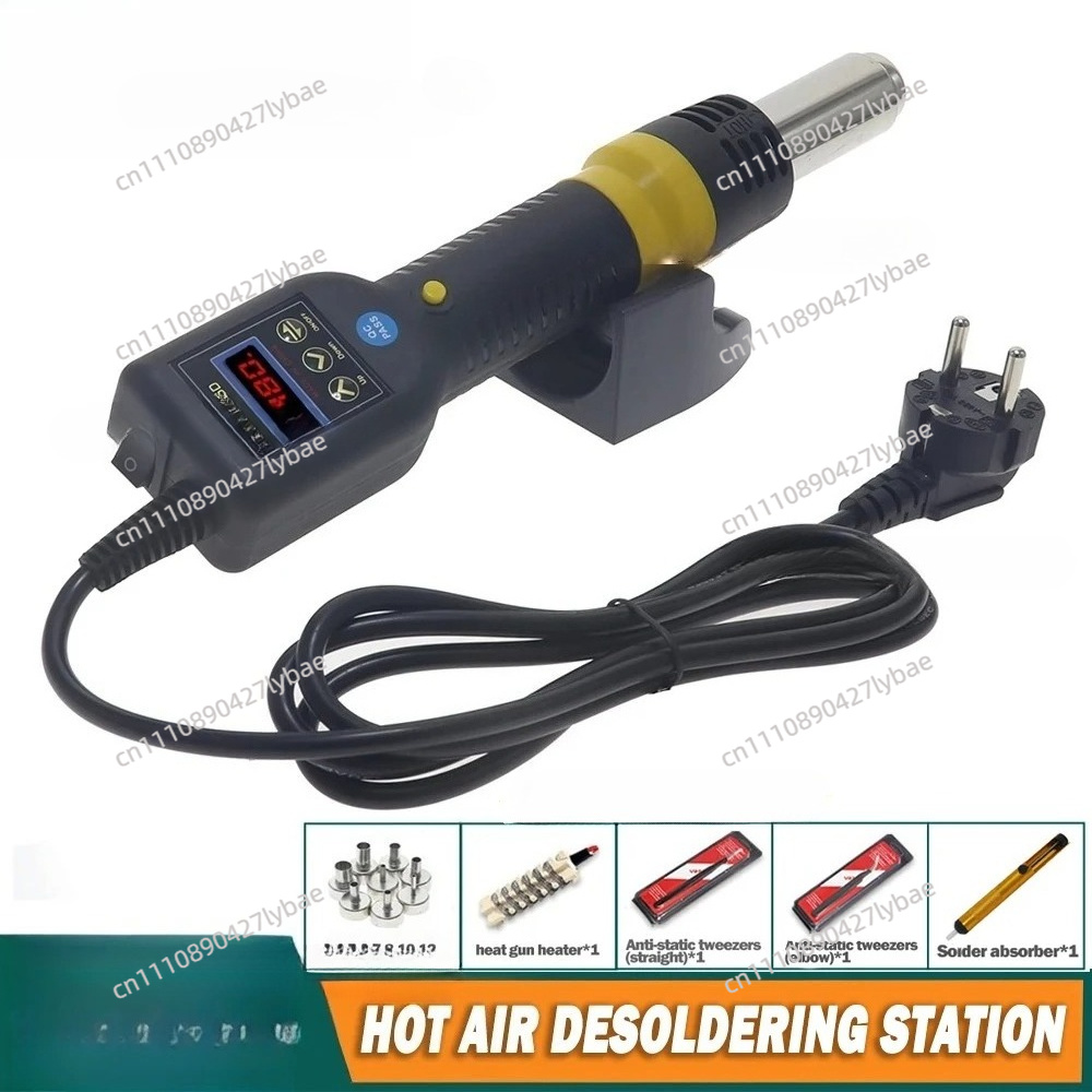 Hot Air Rework Station - KADA 835D 8858i Heteluchtpistool Draagbaar LED