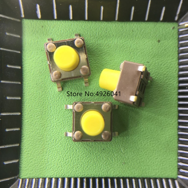 Push Button Tactile - 10PCS Nieuwe Originele DTSM-63N/Y-S-V-T/R SMD 4Pin