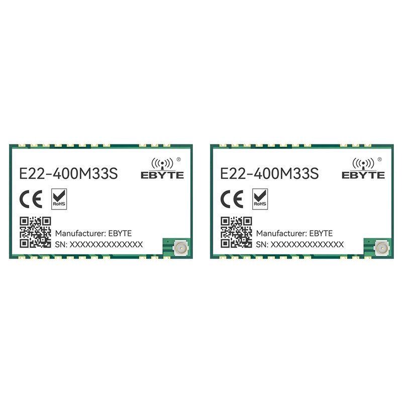 Rf 433Mhz Module - 2X EBYTE SX1268 433Mhz Lora draadloze