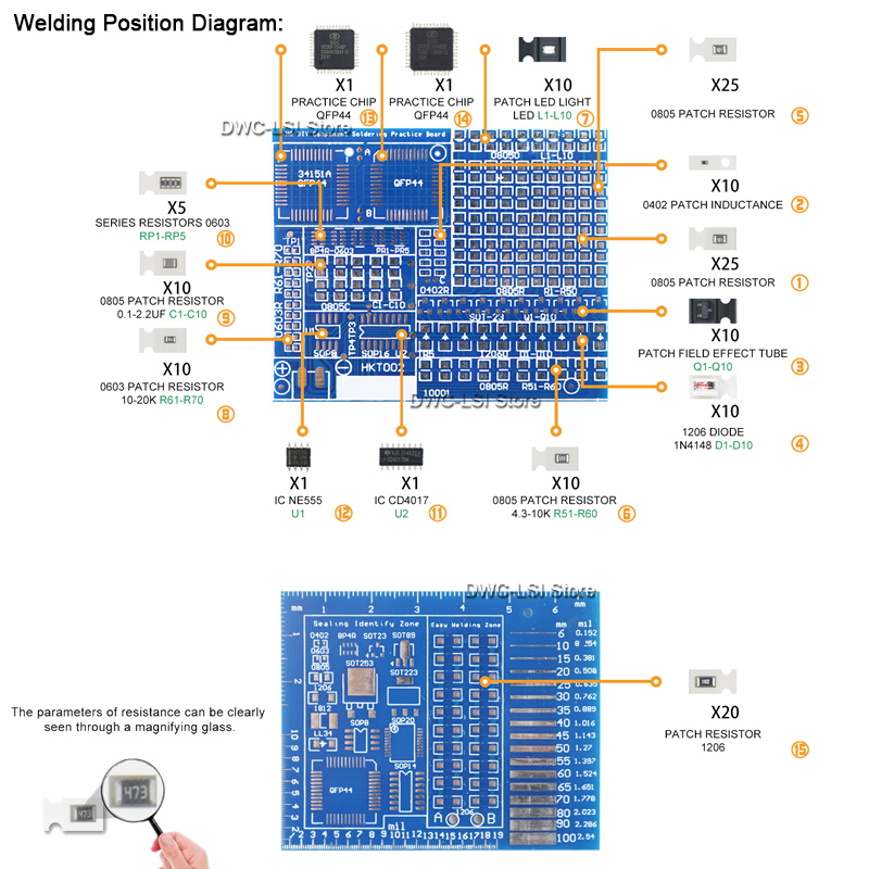 Smd Geavanceerde Volledige Pat - Pcb Etching Kit recensie en prijs