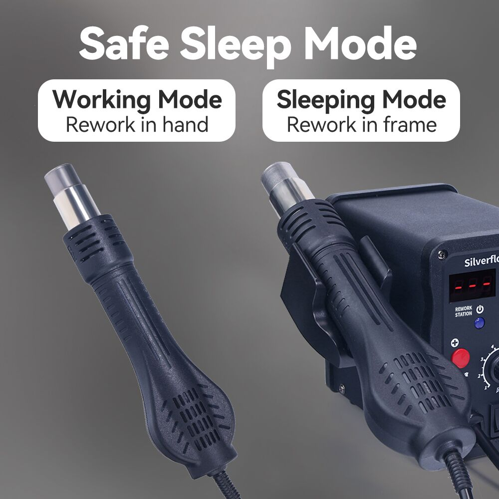 Silverflo 8586D soldeerstation - Hot Air Rework Station recensie en prijs