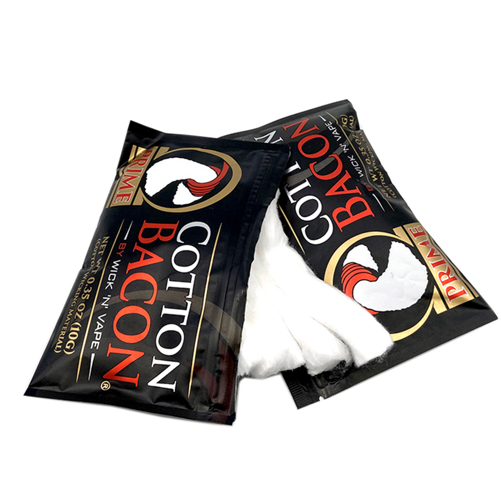 2Pack Katoen Bacon Prime Zilve - Diy Vape Electronics recensie en prijs