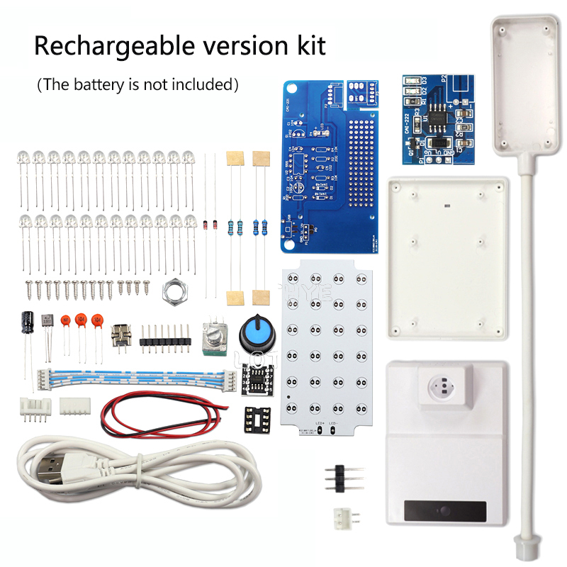 NE555 LED Dimmen Tafellamp Kit - Diy Electronics Table recensie en prijs