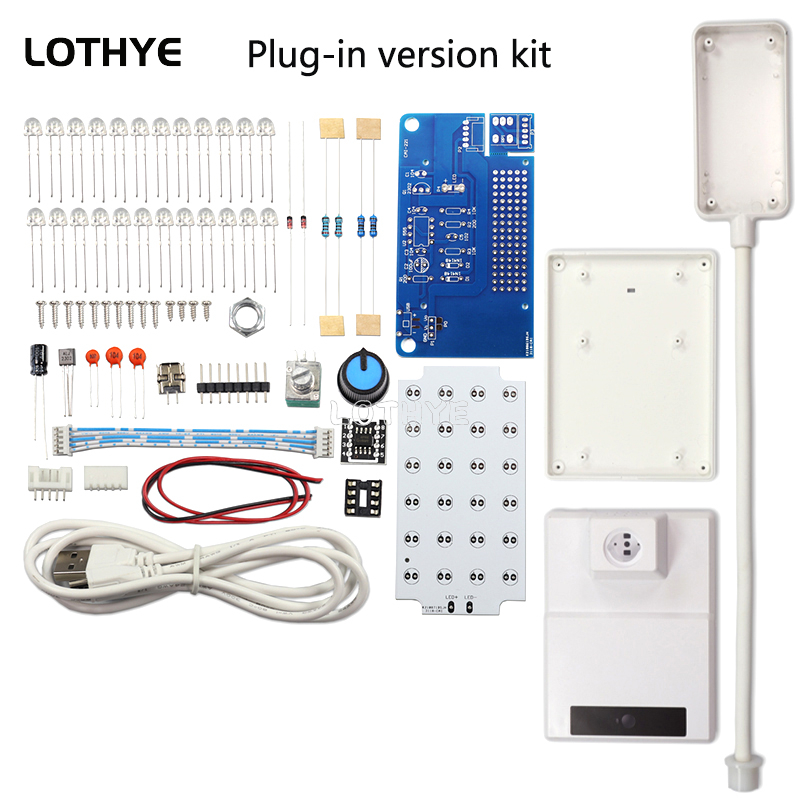 NE555 LED Dimmen Tafellamp Kit - Diy Electronics Table recensie en prijs