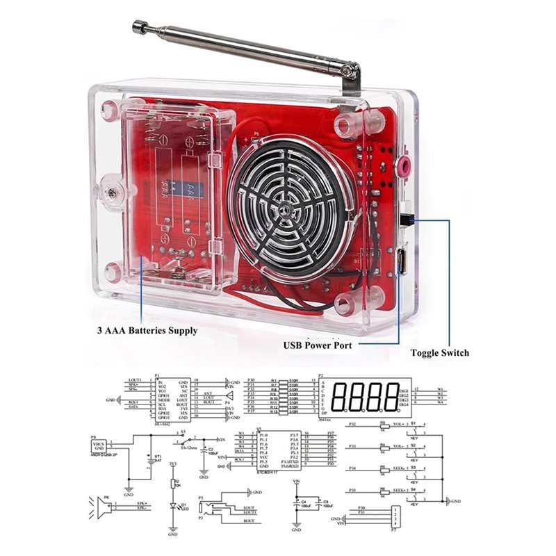 PHILE-Stereo FM-radio, elektro - Useful Diy Electronics Projects recensie en prijs