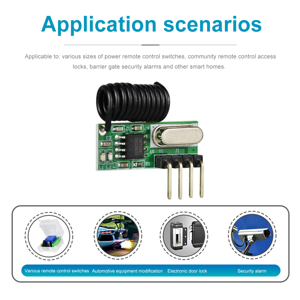 315 MHz/433 MHz RF Draadloze M - Rf 433Mhz Module recensie en prijs