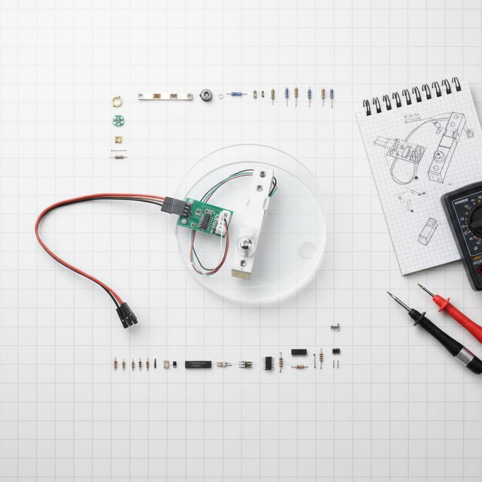 HX711 Weegtransducerkit Hoge n - Diy Electronics Guide recensie en prijs