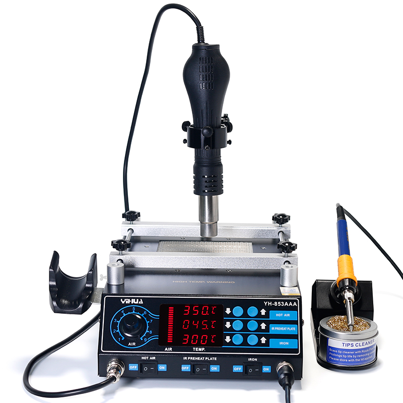 2026 Hot Sale Yihua 853AAA sol - Hot Air Rework Station recensie en prijs