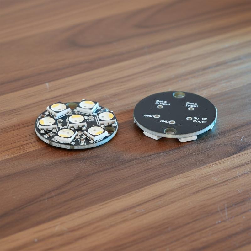 WS2812 7Bit Circulaire LED-pri - Useful Diy Electronics Projects recensie en prijs