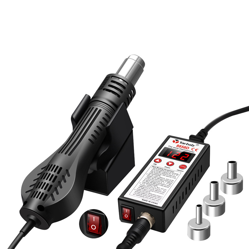 Digitaal soldeerstation 2-in-1 - Hot Air Rework Station recensie en prijs