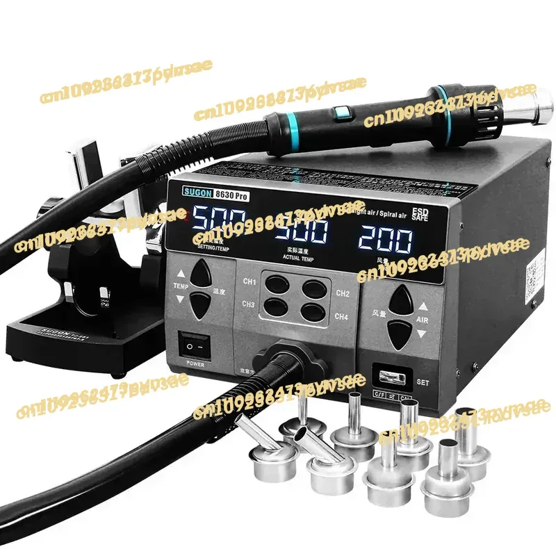 2025 2024 SUGON 8630Pro 1300W  - Hot Air Rework Station recensie en prijs