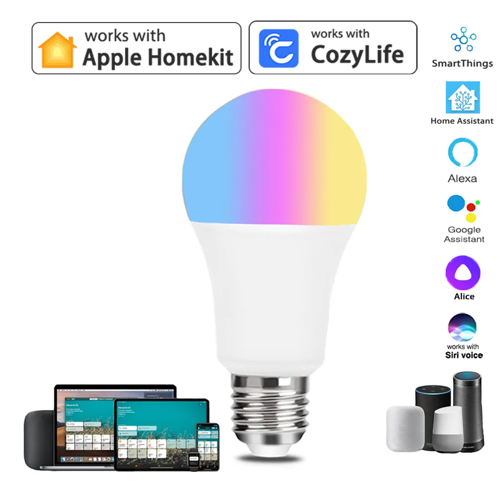 9W Wifi Homekit Lichtlamp E27  - Diy Home Electronics recensie en prijs