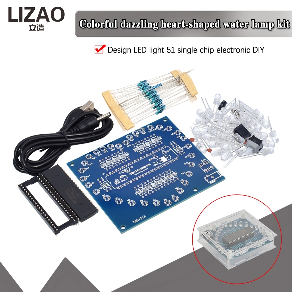 DIY elektronische kit hartvorm - Diy Electronics Course recensie en prijs
