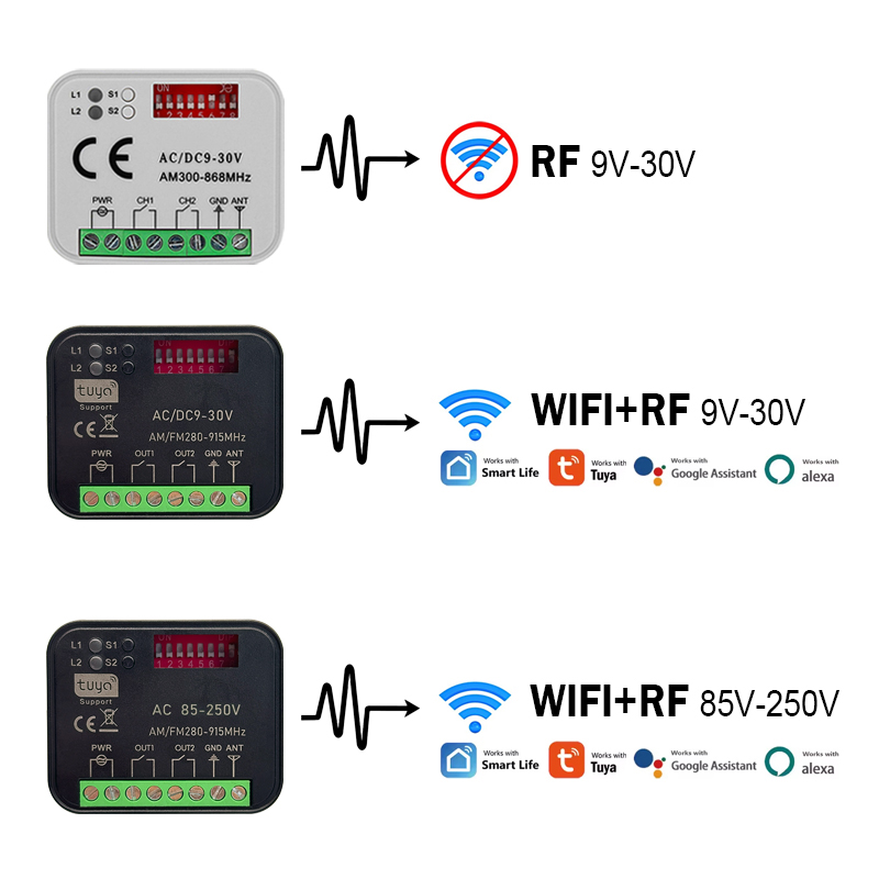Nieuwe RX-MULTI 300 een 868 MH - Rf 433Mhz Module recensie en prijs