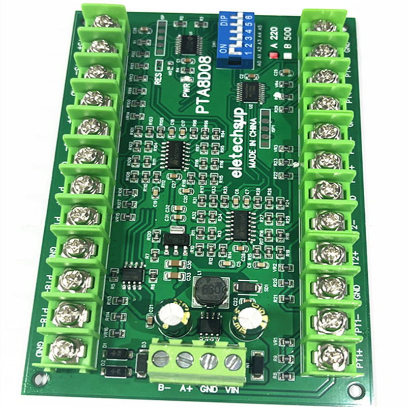 PTA8D08 8AI RS485 Analoge Inga - Ds18B20 Temperature Sensor recensie en prijs