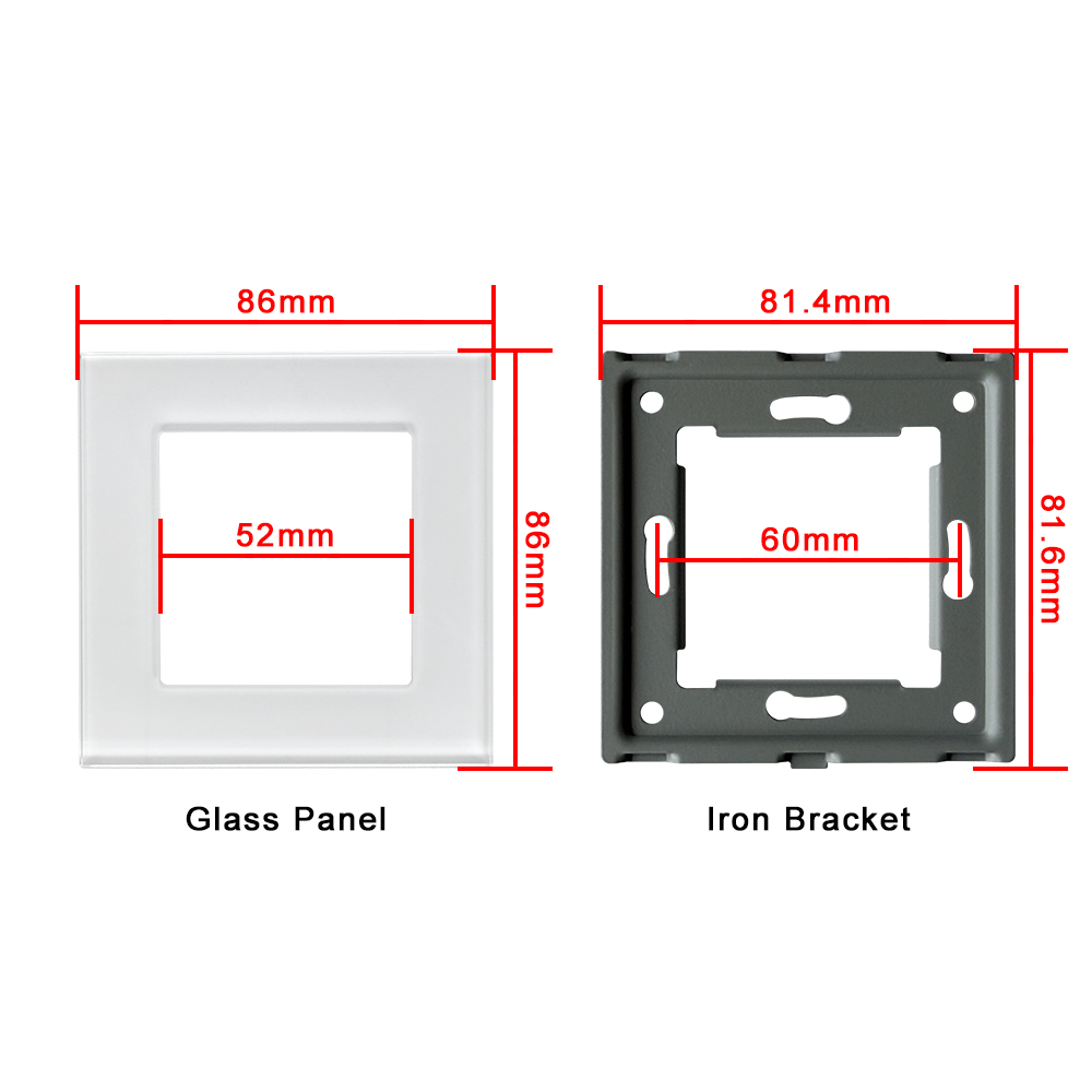UBARO 86×86mm EU-stopcontact D - Diy Q recensie en prijs