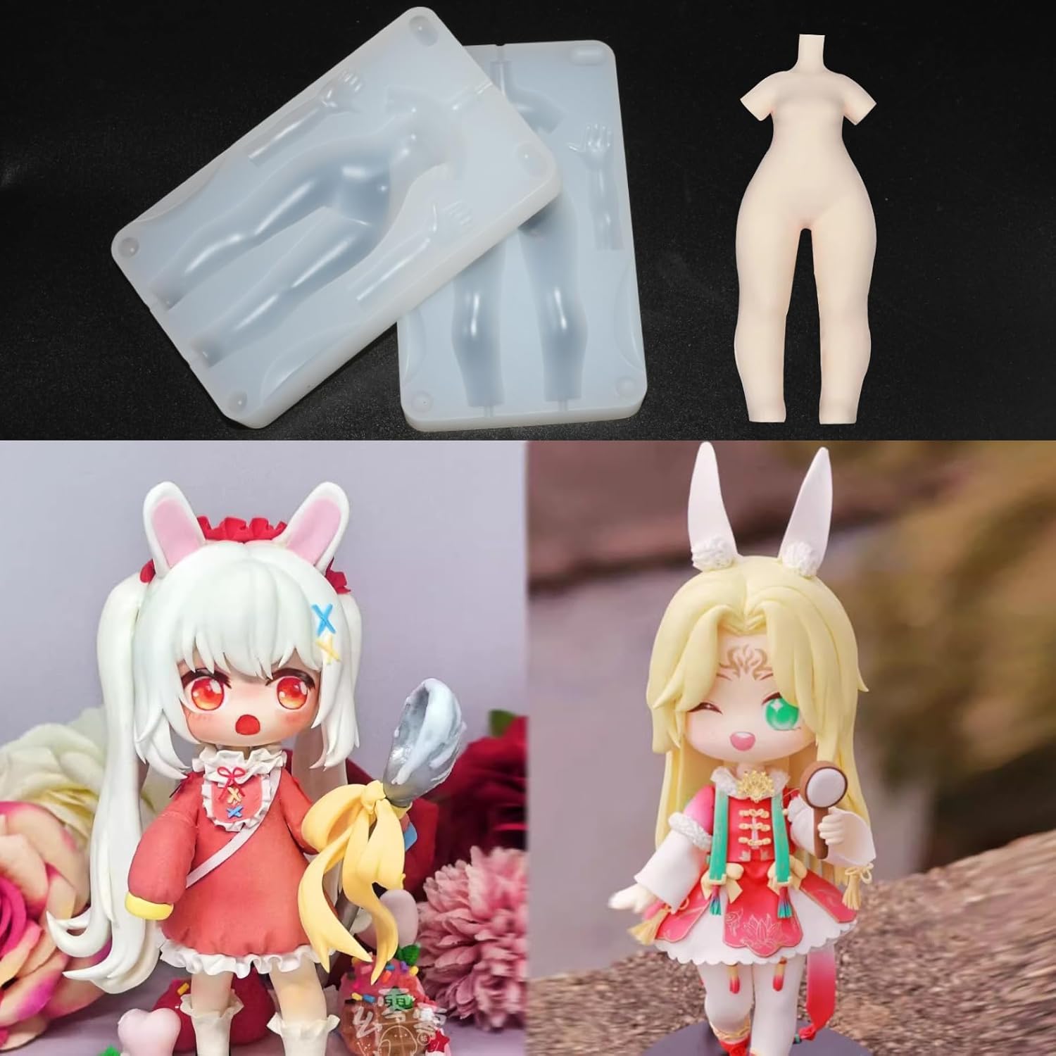 10 cm hoogte Q-versie cartoon  - Diy Q recensie en prijs