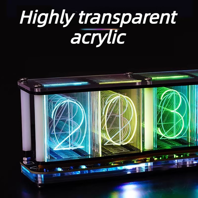 Glow Tube Clock Kit DIY elektr - Diy Electronics Table recensie en prijs