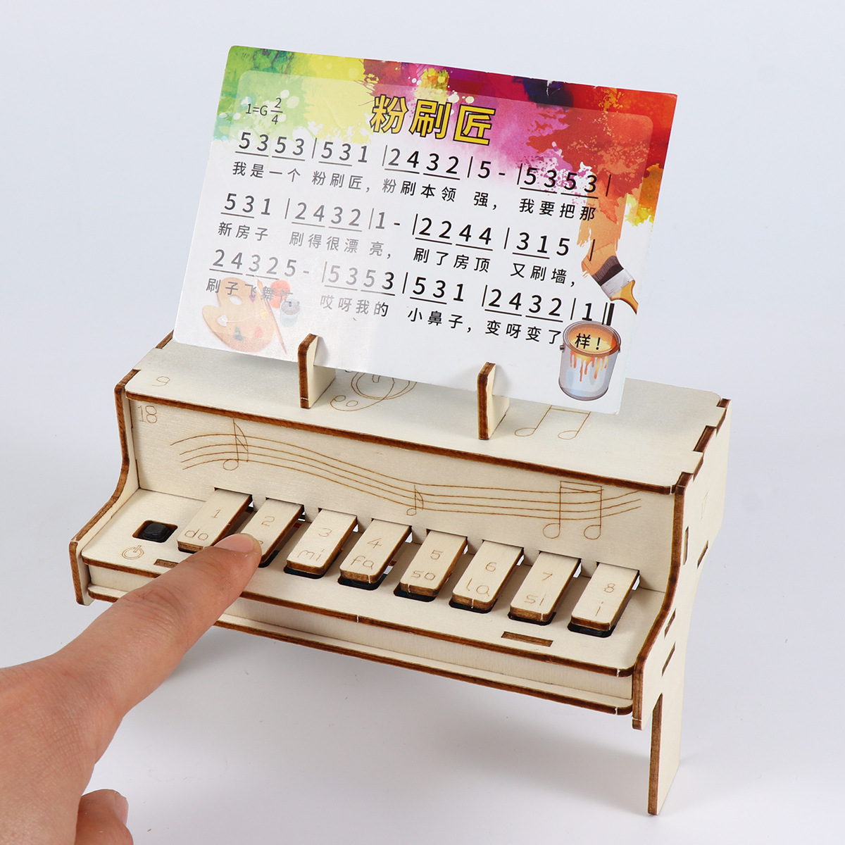 DIY houten elektronische piano - Diy Home Electronics recensie en prijs