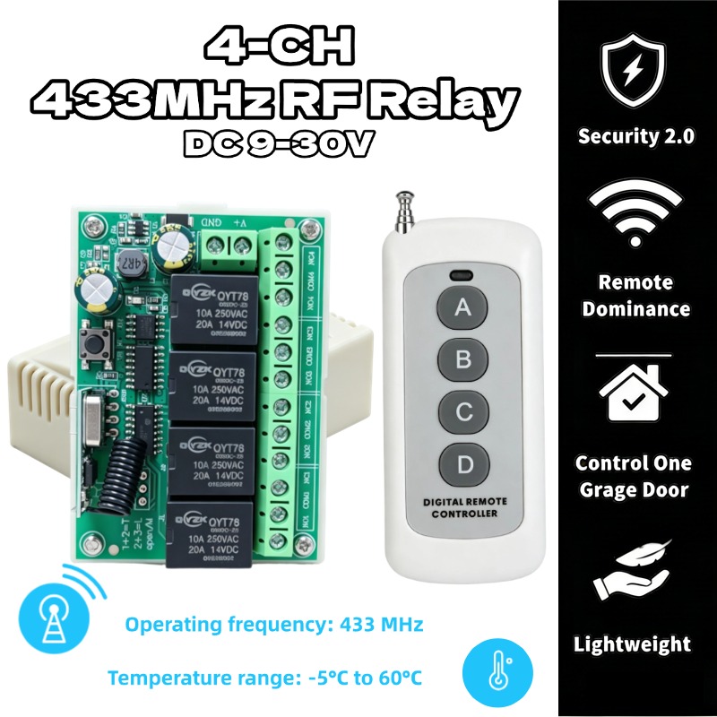 Universele draadloze afstandsb - Rf 433Mhz Module recensie en prijs