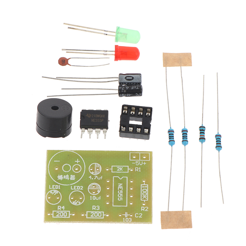 ✰ ✪ NE555 DIY-kit LED-flitser  - Pcb Etching Kit recensie en prijs