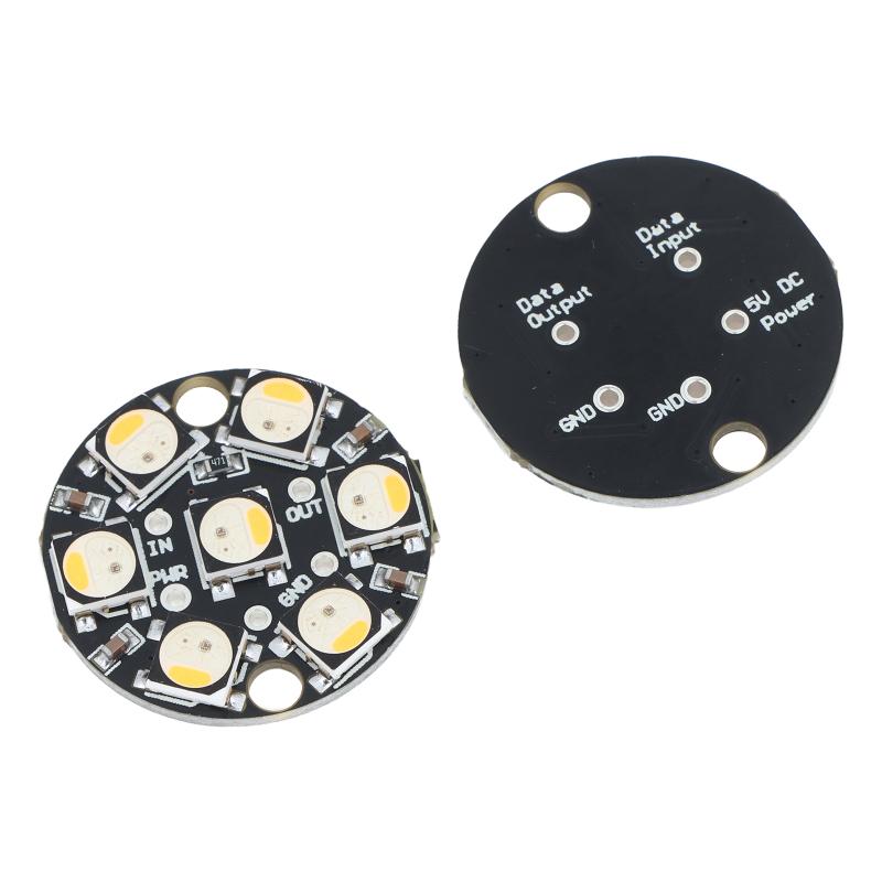 WS2812 7-bit circulaire LED pr - Useful Diy Electronics Projects recensie en prijs
